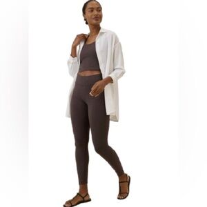 Pact On the Go-To Leggings in Chocolate Heather